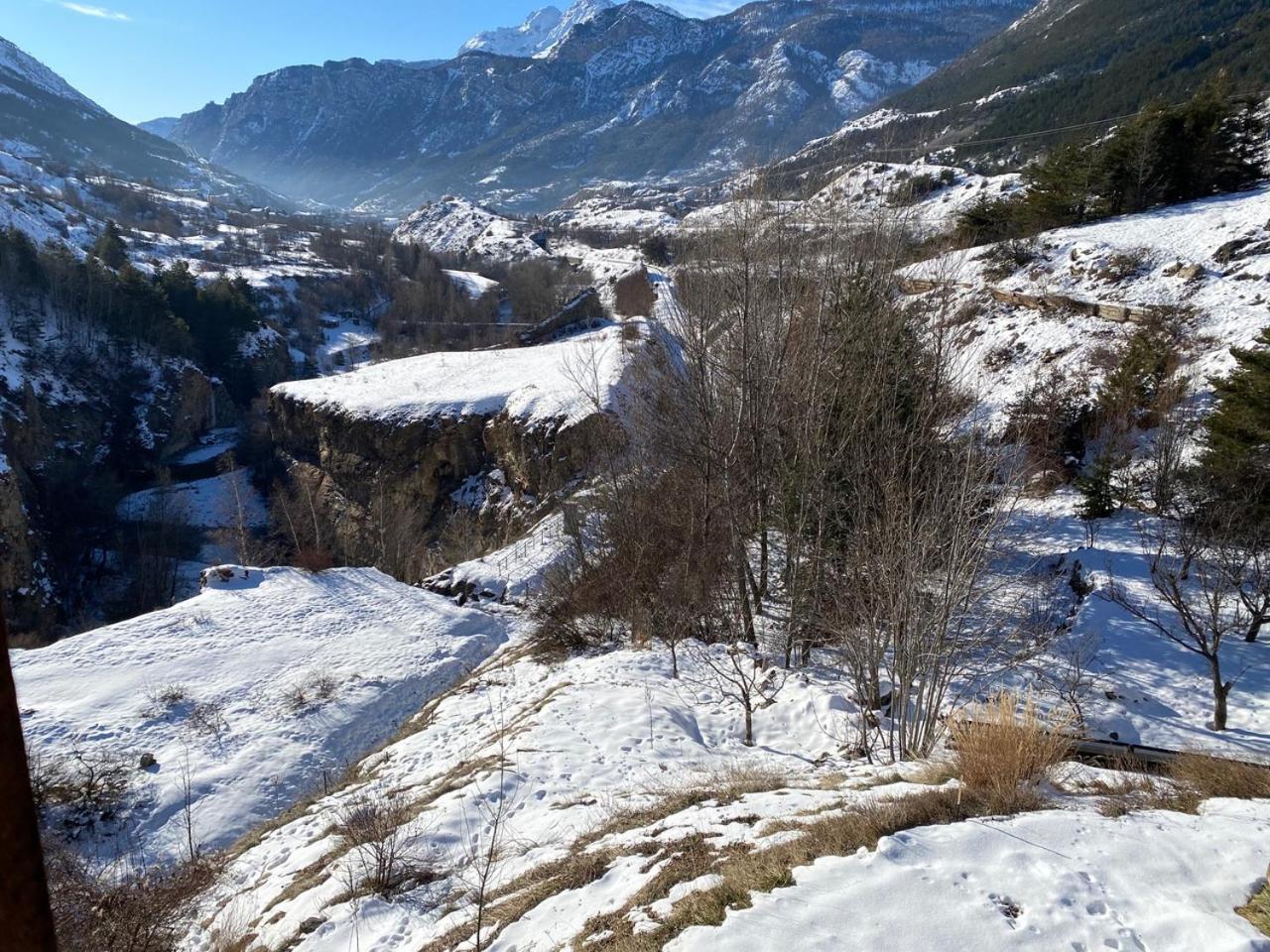 Chalet A Un Endroit Exceptionnel, Alpes, Parc National Des Ecrins Les Vigneaux Exterior photo