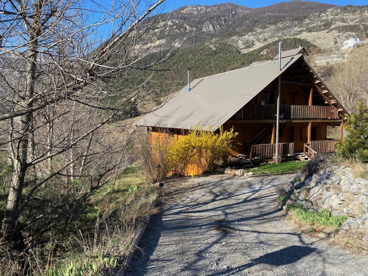 Chalet A Un Endroit Exceptionnel, Alpes, Parc National Des Ecrins Les Vigneaux Exterior photo