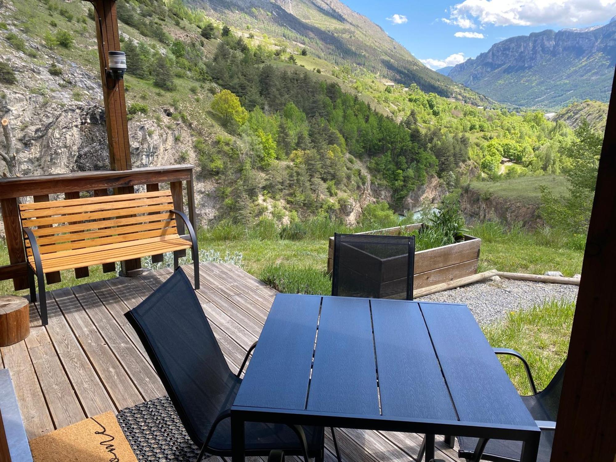 Chalet A Un Endroit Exceptionnel, Alpes, Parc National Des Ecrins Les Vigneaux Exterior photo