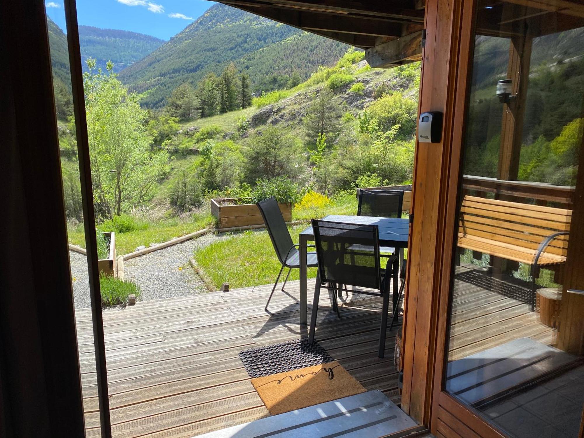Chalet A Un Endroit Exceptionnel, Alpes, Parc National Des Ecrins Les Vigneaux Exterior photo
